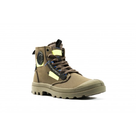 CHAUSSURE EN TOILE PALLADIUM PAMPA HI RE CRAFT