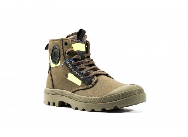 CHAUSSURE EN TOILE PALLADIUM PAMPA HI RE CRAFT