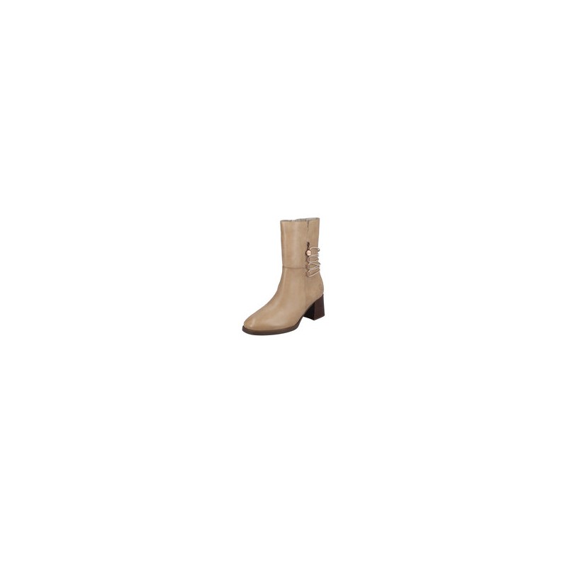 BOTTINE REMONTE D0V71 BEIGE