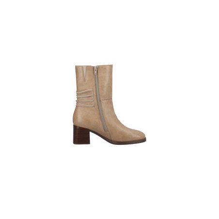 BOTTINE REMONTE D0V71 BEIGE