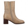 BOTTINE REMONTE D0V71 BEIGE