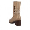 BOTTINE REMONTE D0V71 BEIGE