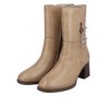 BOTTINE REMONTE D0V71 BEIGE