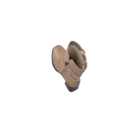 BOTTINE REMONTE D0V71 BEIGE