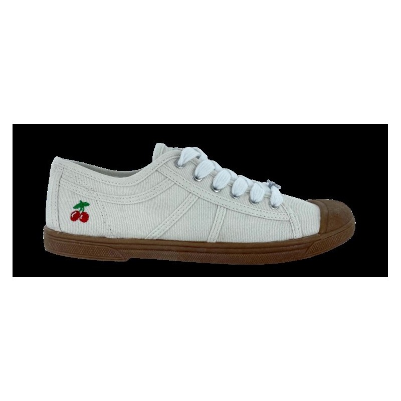 CHAUSSURE EN TOILE LE TEMPS DES CERISES BASIC 02
