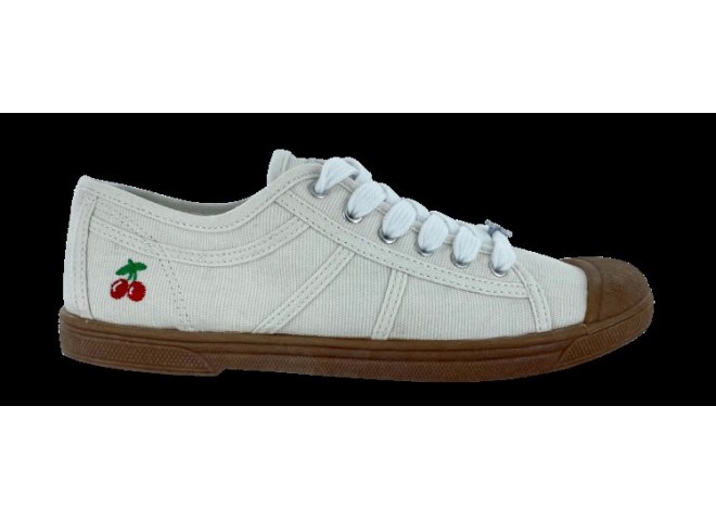 CHAUSSURE EN TOILE LE TEMPS DES CERISES BASIC 02
