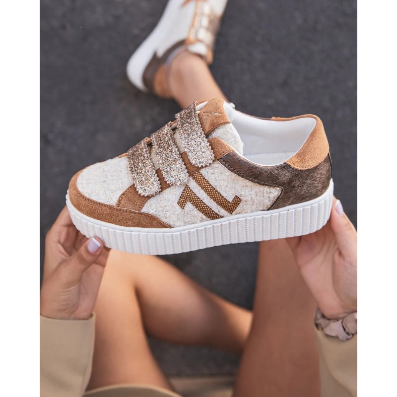 SNEAKERS CL11 CL79 CAMEL