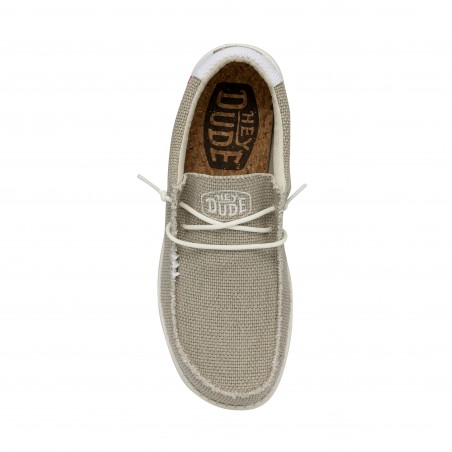 CHAUSSURES EN TOILE DUDE D140003 1LB